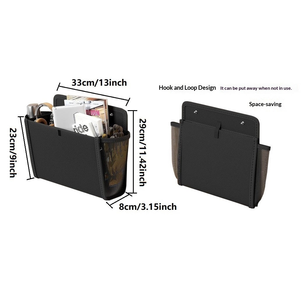 Wall-Mounted Fabric Storage Organizer for RV Door - Modern & Space-Saving