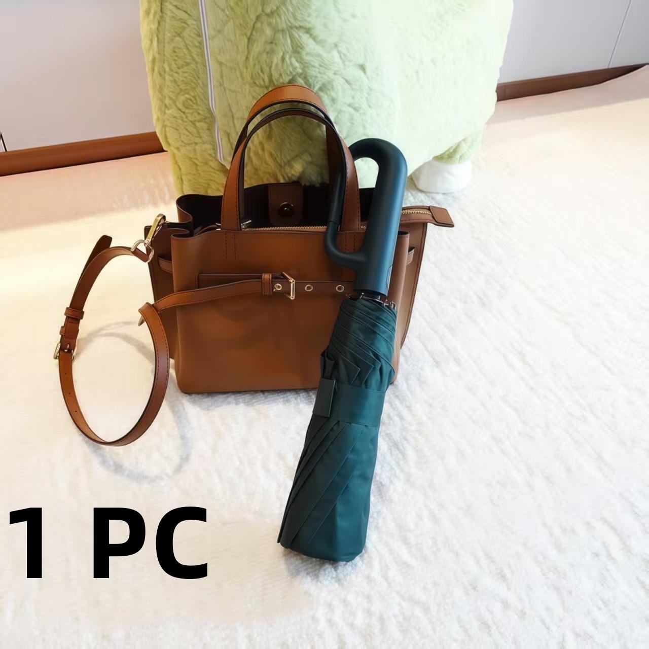 Automatic Foldable Travel Umbrella - Lightweight, Windproof
