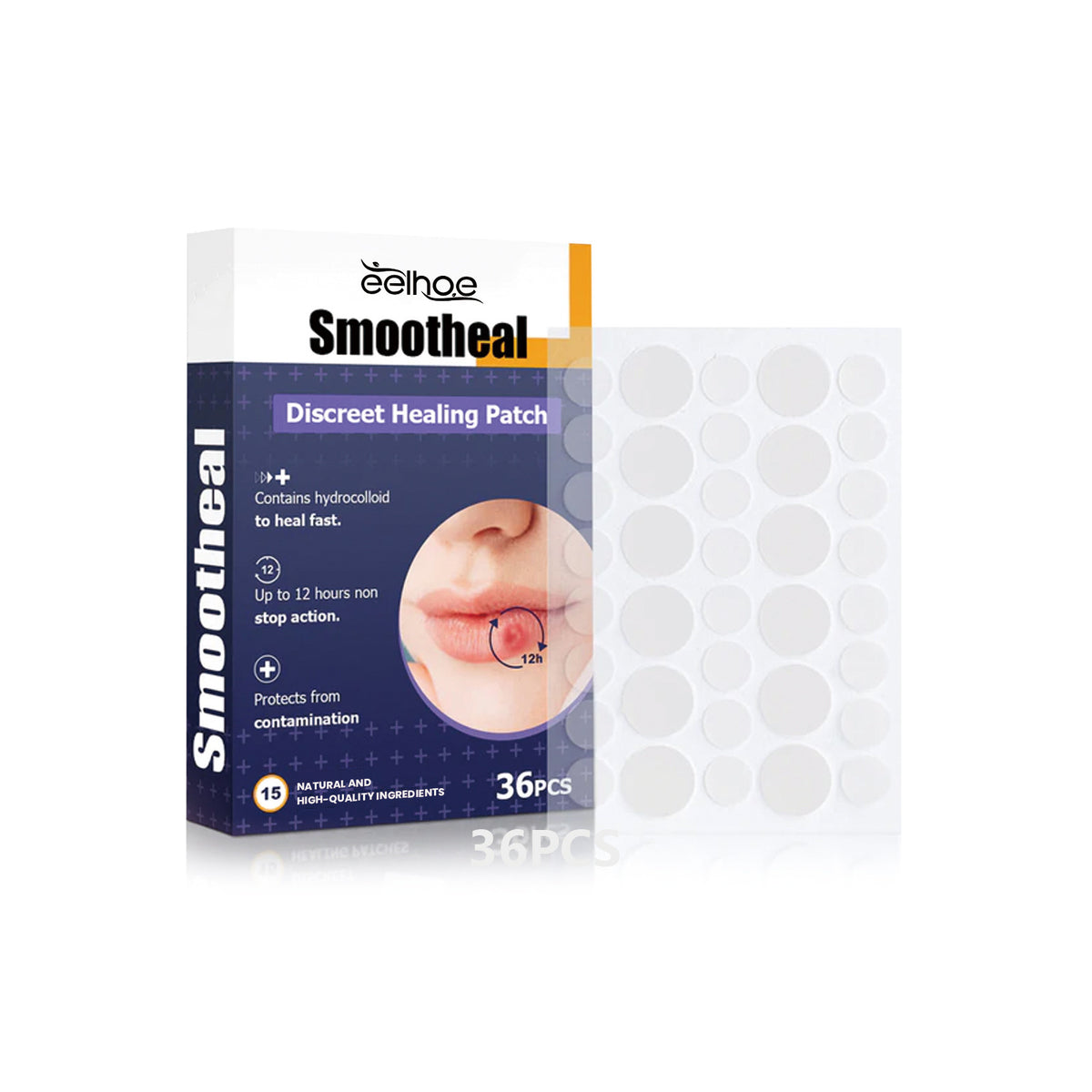 Moisturizing Lip Care Patch - 36pcs