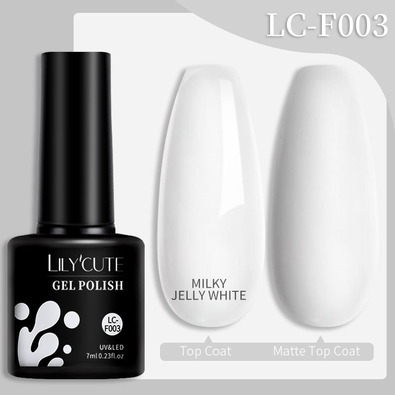 Colored Glitter Nail Glue Set for Nail Art - Waterproof & Non-Flushing