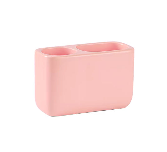 Electric Toothbrush Holder Ceramic Nordic Style Storage Box for Toothpaste and Toothbrushes