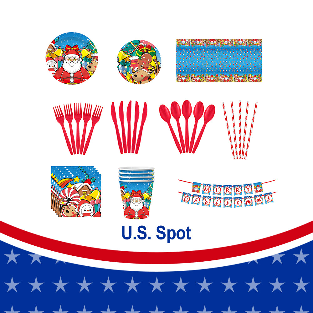 10-Piece Christmas Decoration Set