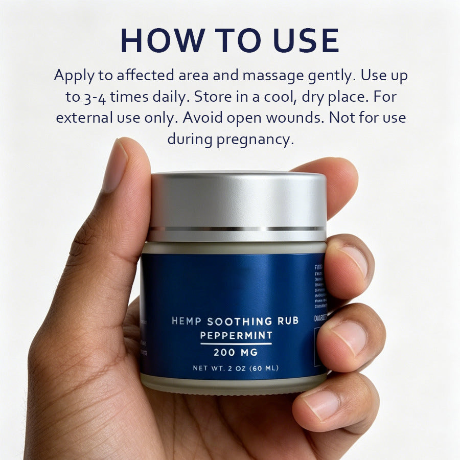 Soothing Massage Cream - 60g Non-Greasy Body Care
