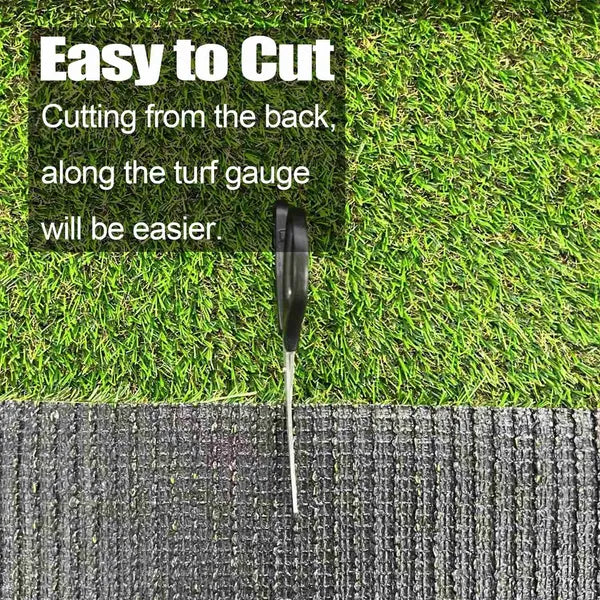 65ft x 15ft Artificial Turf Mat with Drainage Holes - Durable Fake Grass for Indoor & Outdoor Use