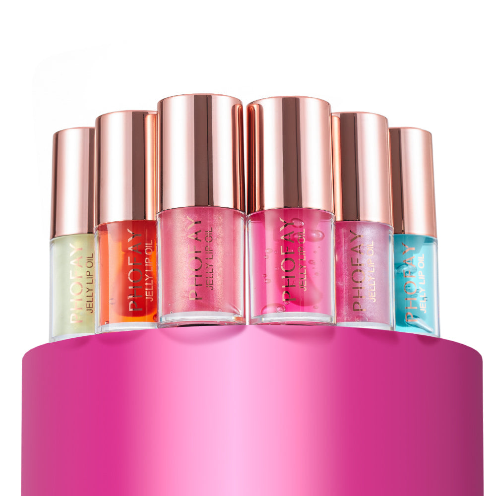 Ultra-Moisturizing Jelly Lip Oil - Non-Sticky Hydrating Lip Gloss