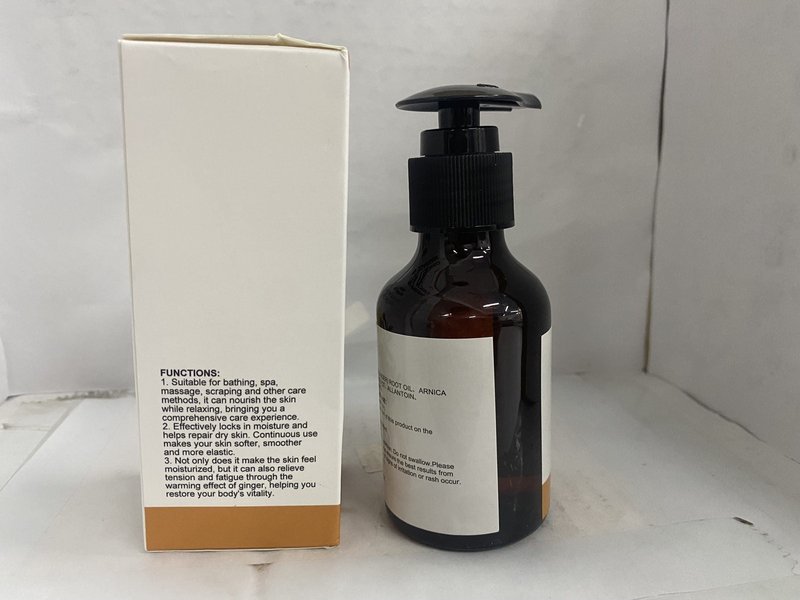 Ginger Body Massage Oil, 100 ml