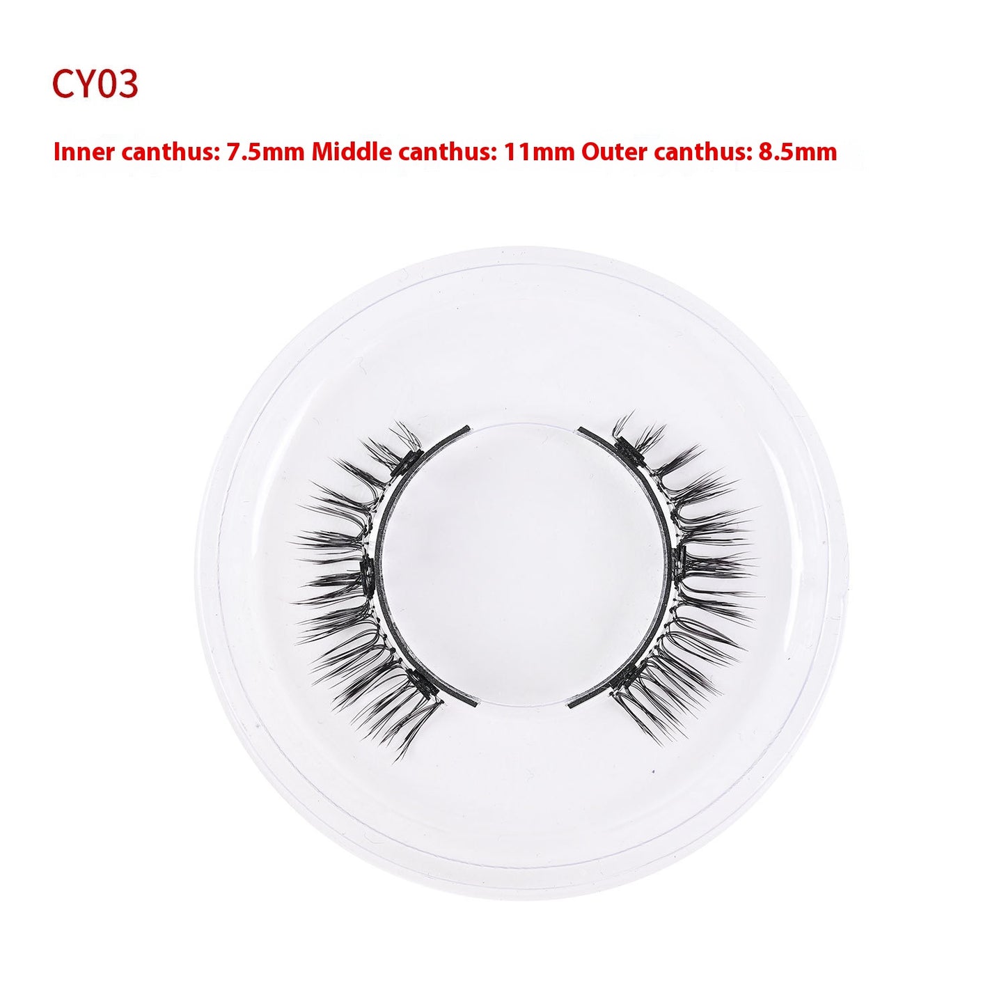 Magnetic Glue-Free False Eyelashes - Natural Look, Long-Lasting, Collection Use