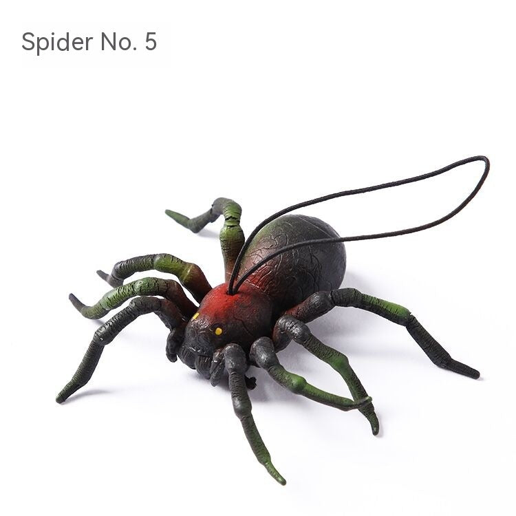 Halloween Rubber Spider Decorations for Party & Haunted Houses - Multiple Styles