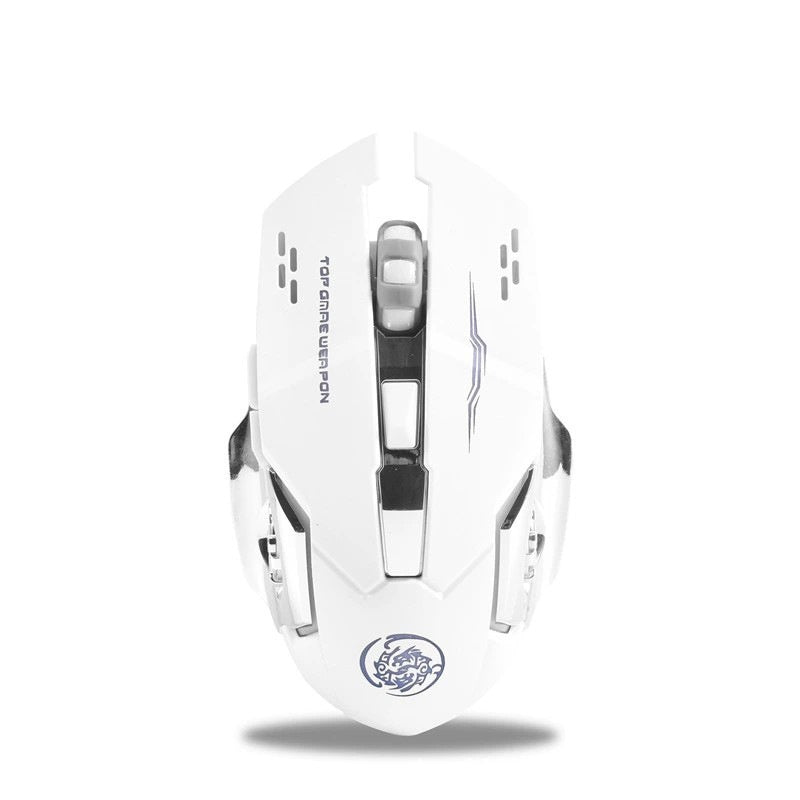 Wired & Wireless Gaming Mouse with Bluetooth Charging