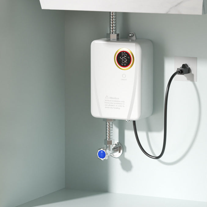Small Water Heater for Kitchen and Bathroom - Compact, Adjustable Power