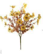 Artificial Brown Eucalyptus Faux Flower Decoration Set - Home & Garden