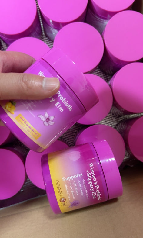 Probiotic Gummies for Women - 60 Pineapple Flavor Tablets