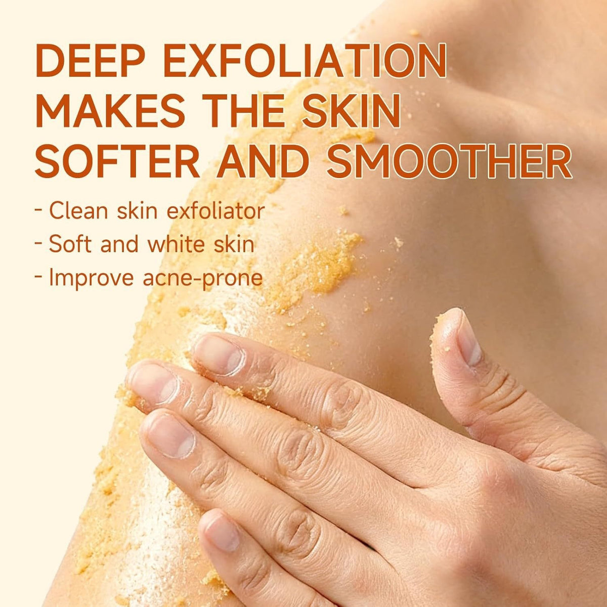 Turmeric Body Glow Scrub - 280g Exfoliating Brightening Treatment
