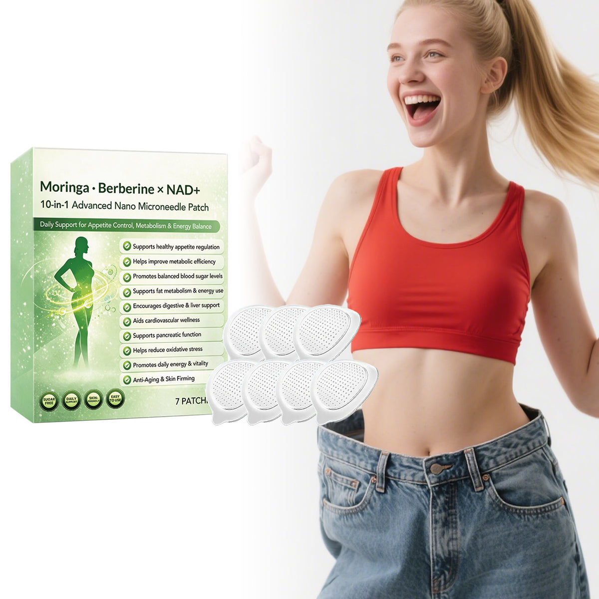 Body Care Patches - 7 Pieces