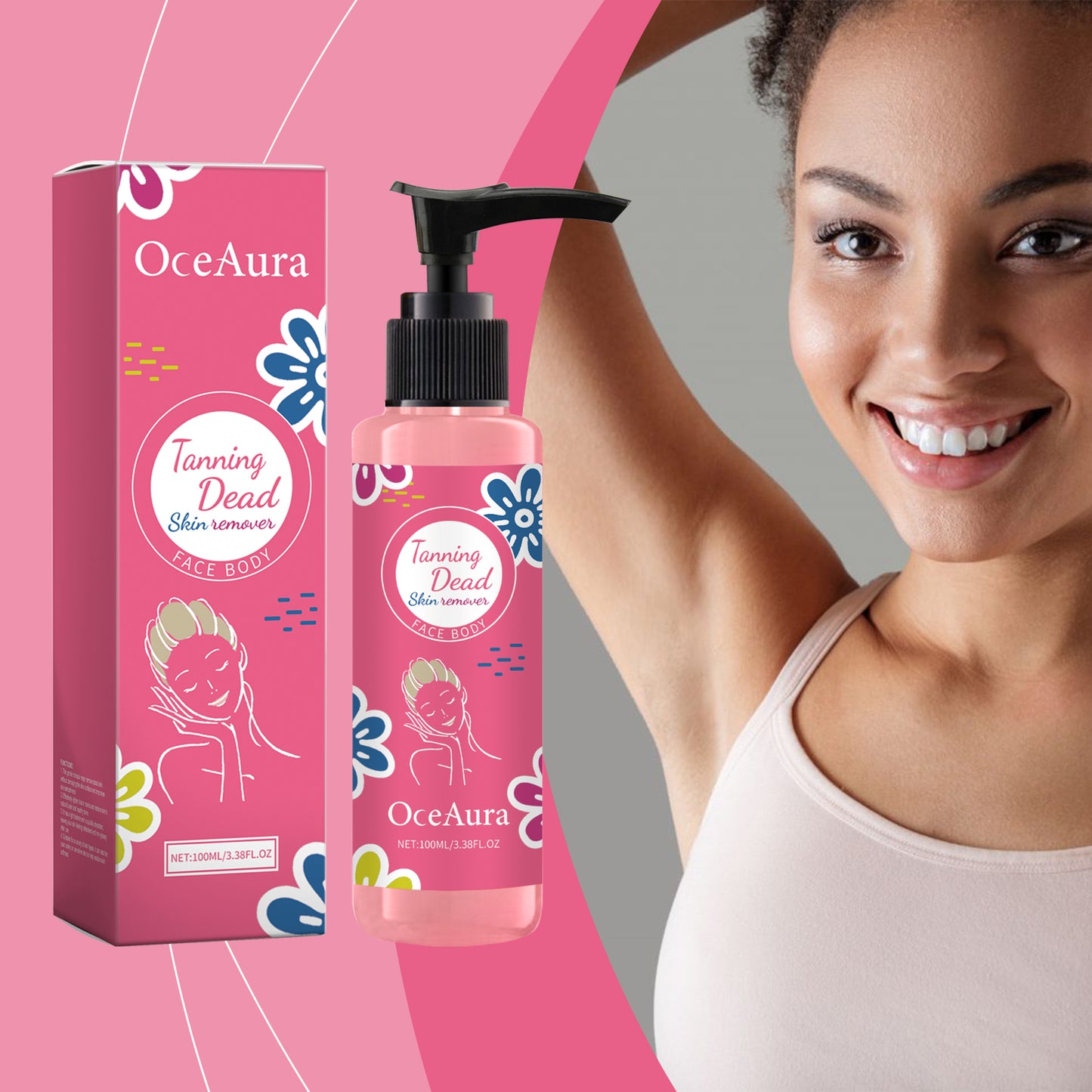 Exfoliating Body Cleansing Gel with Lemon & Aloe Vera - 100ml