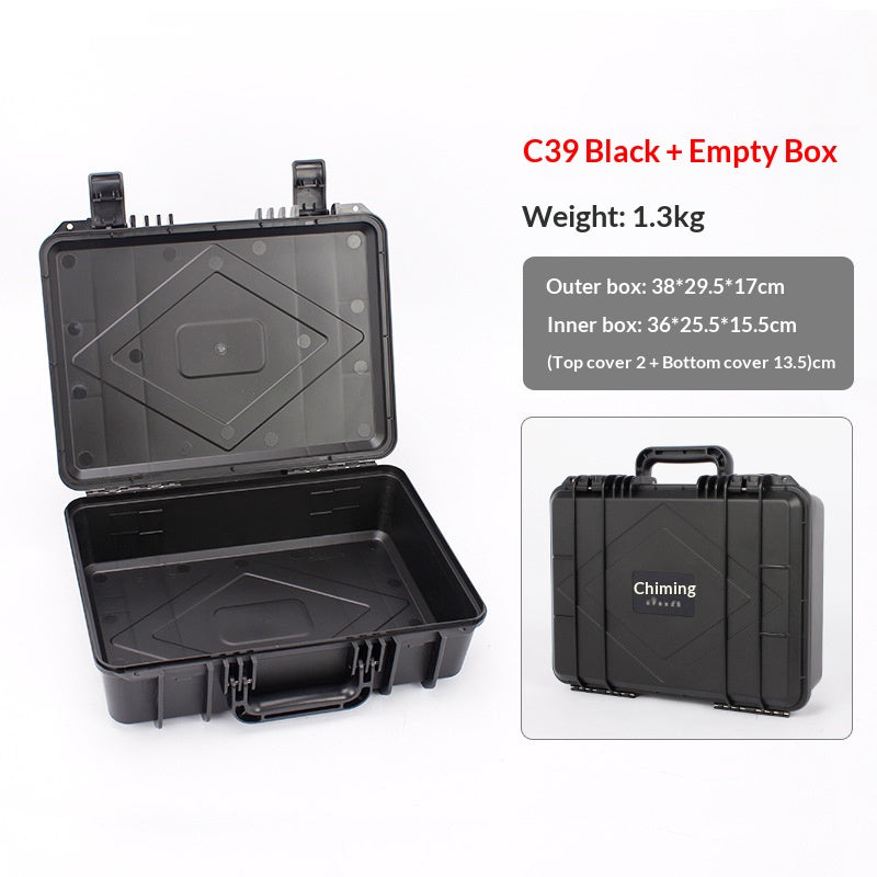 Portable Plastic Toolbox for Home Storage and Organization