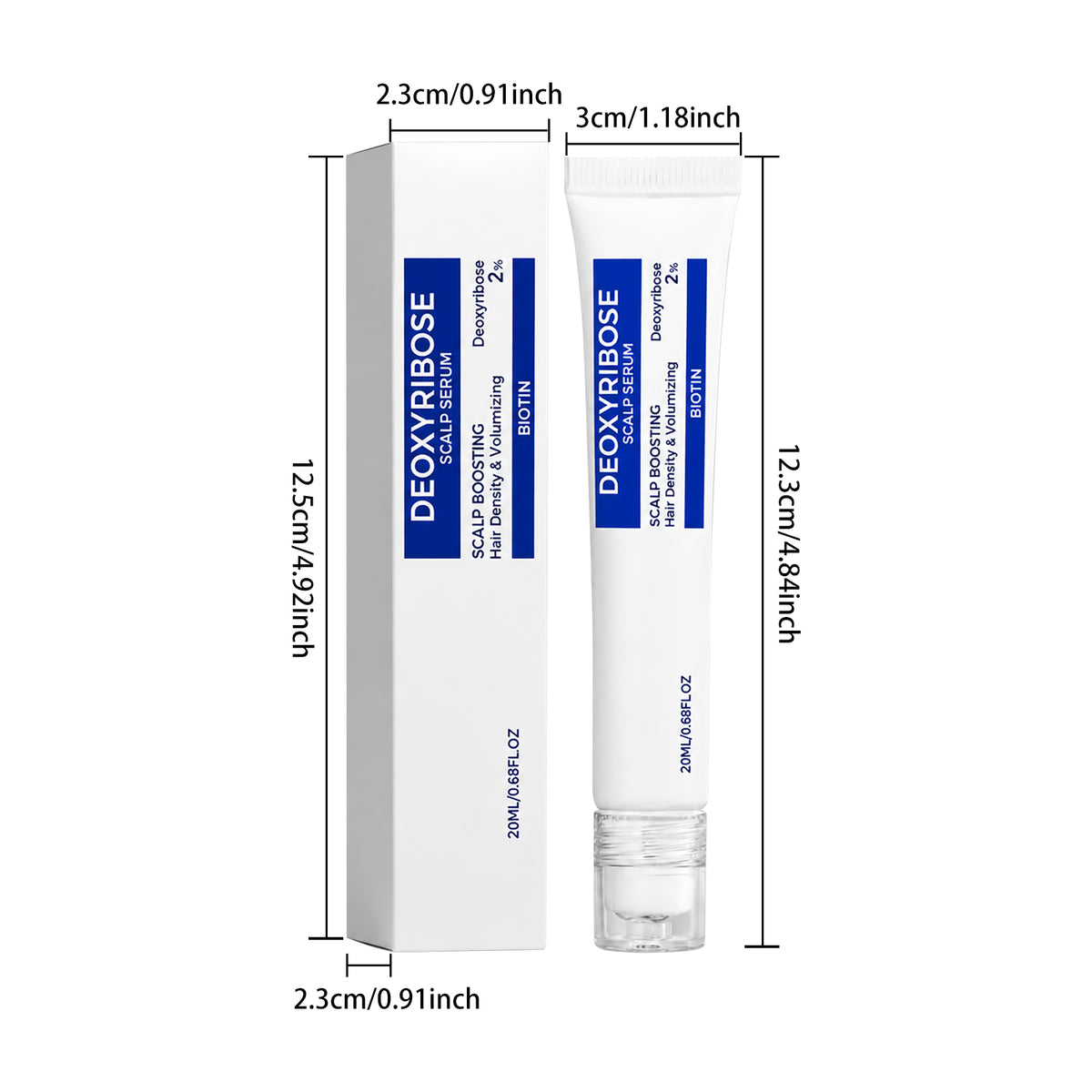 Hair Scalp Essence Serum with Roller Applicator 20ml