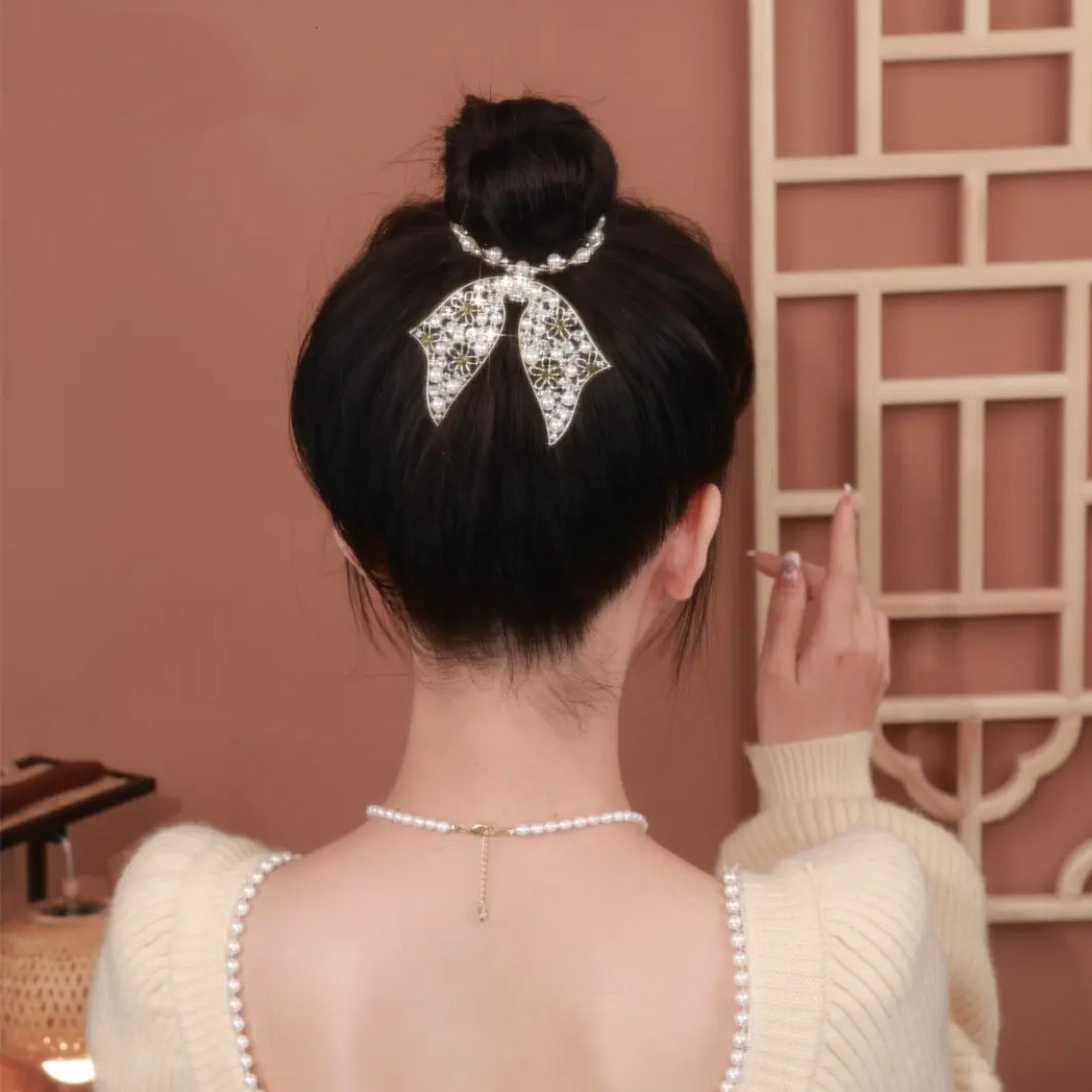 Butterfly Alloy Hairpin - Gold