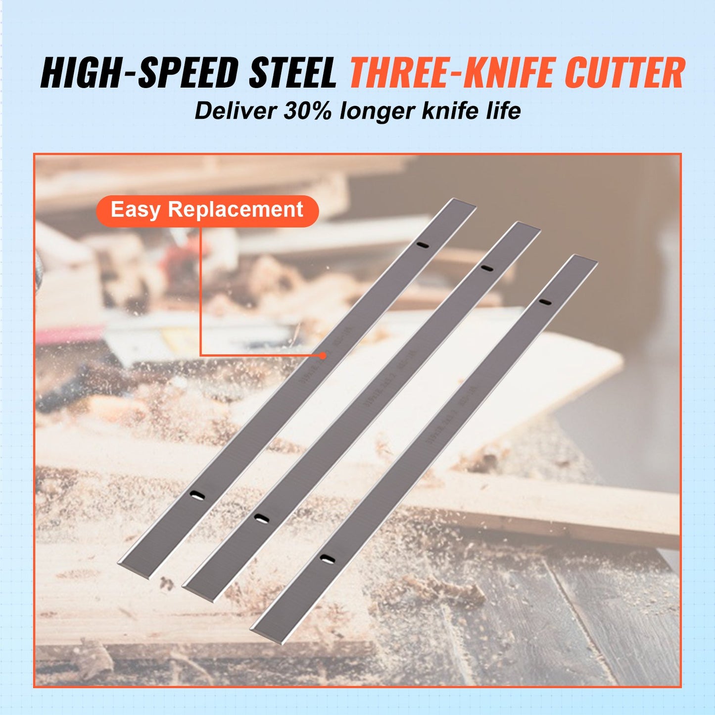 13-Inch Thickness Planer - Two-Speed Three-Blade 15-Amp Woodworking