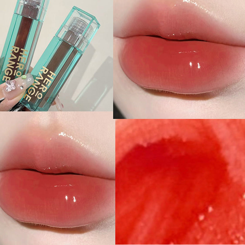 Long-Lasting Moisturizing Mirror Lip Lacquer - 6 Colors
