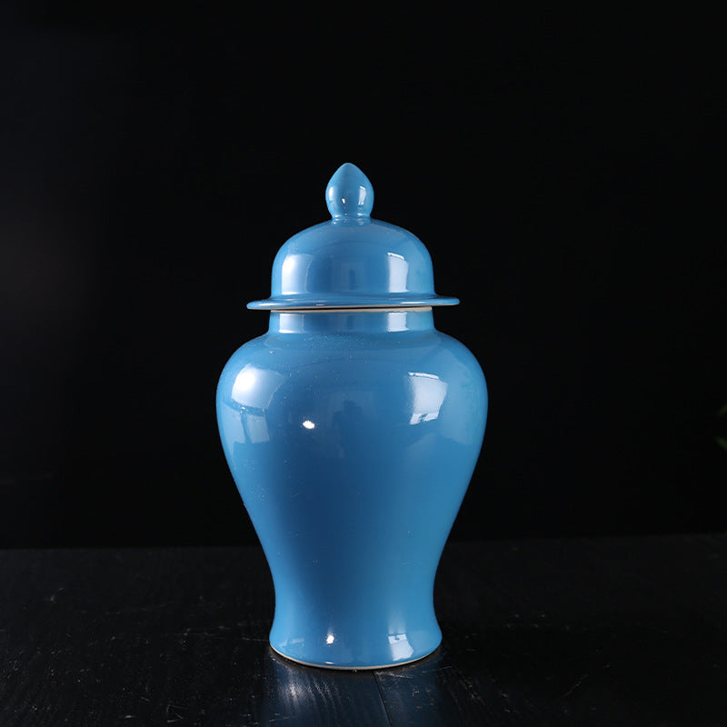 Chinese-Style Ceramic Vase Jar Home Decor - Multiple Sizes
