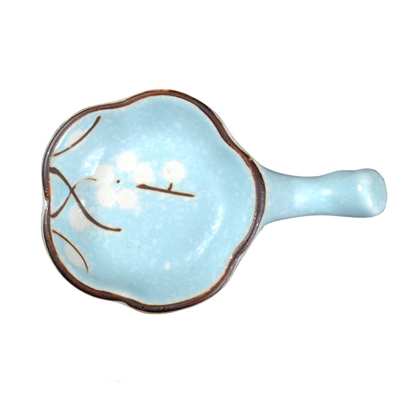Japanese Chopstick Holder Saucer - Ceramic Tableware for Kitchen & Dining