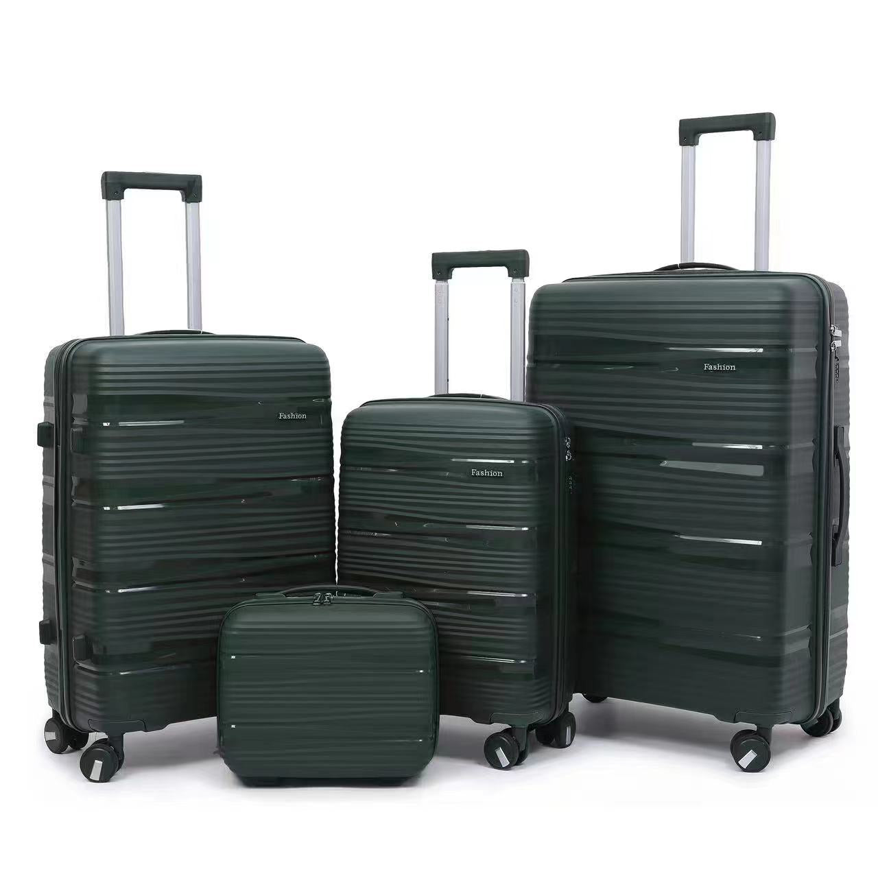 Suitcase And Rolling Luggage Cover Set Color-coordinated
