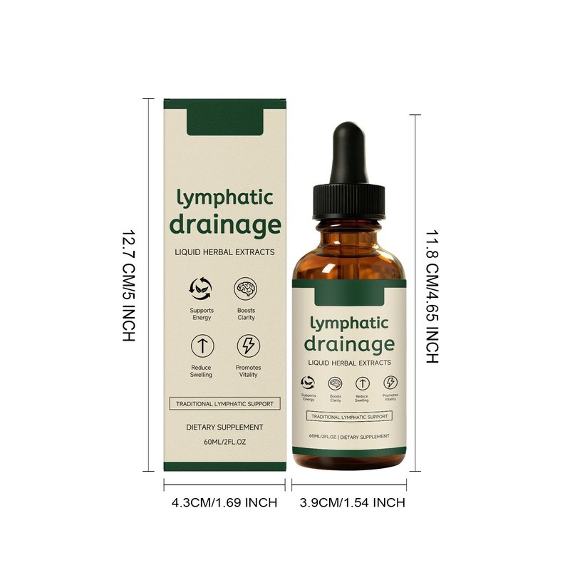 Lymph Drainage Herbal Drops 60ml