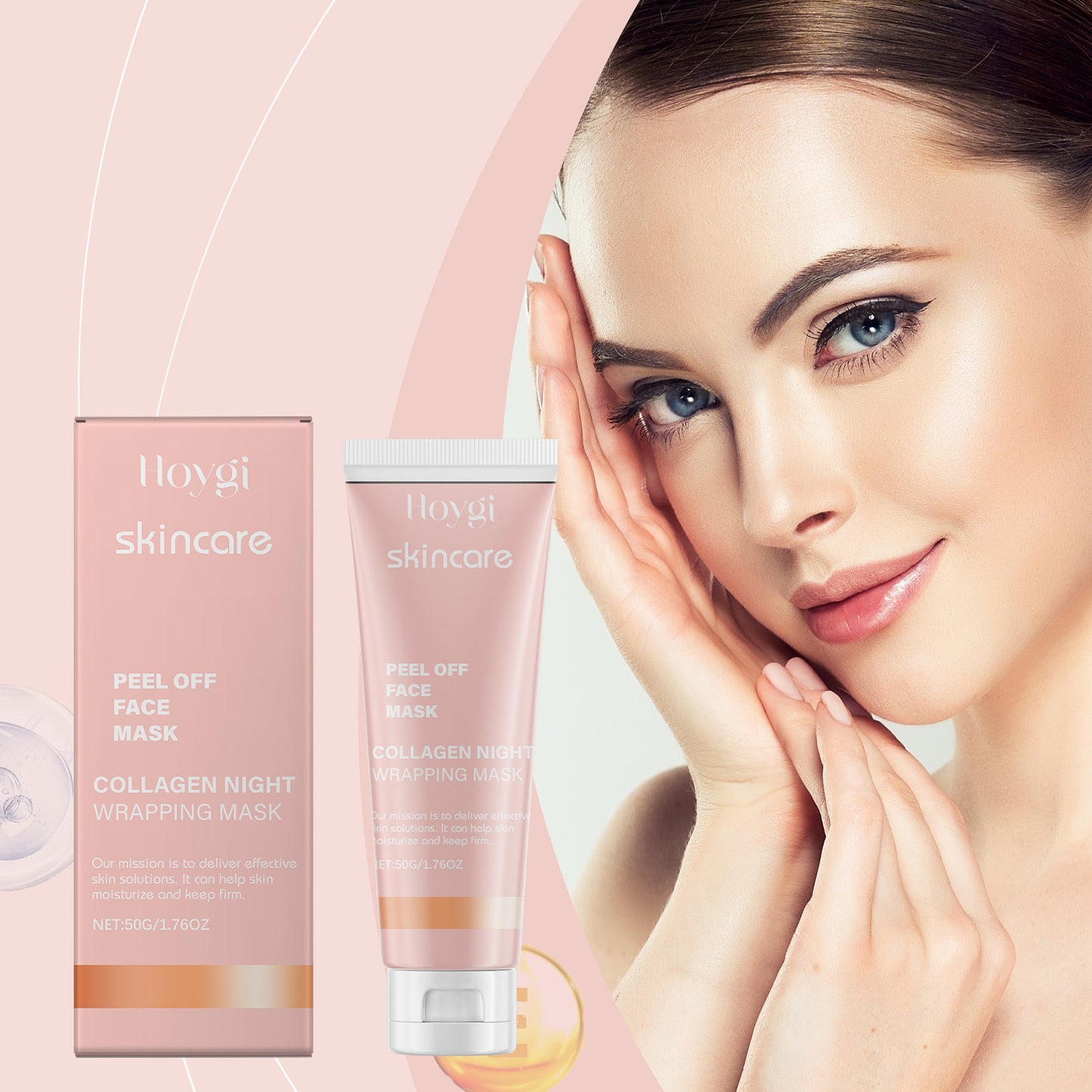 Hydrating Collagen Tearing Facial Mask with Hyaluronic Acid & Ceramide 50g