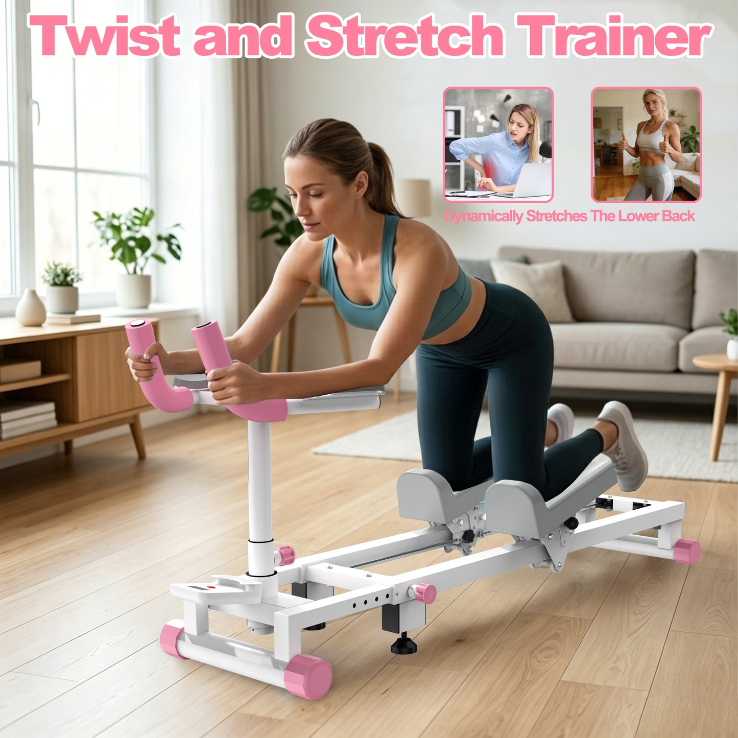 Spine Stretch Trainer - Core Training Equipment for Home Gym