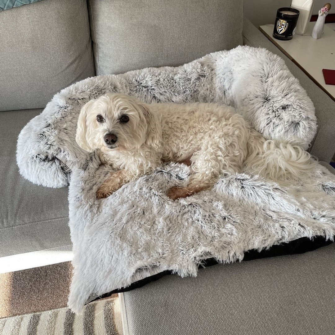 Dog Bed - Soft Cozy Pet Nest for Small, Medium, Large Dogs