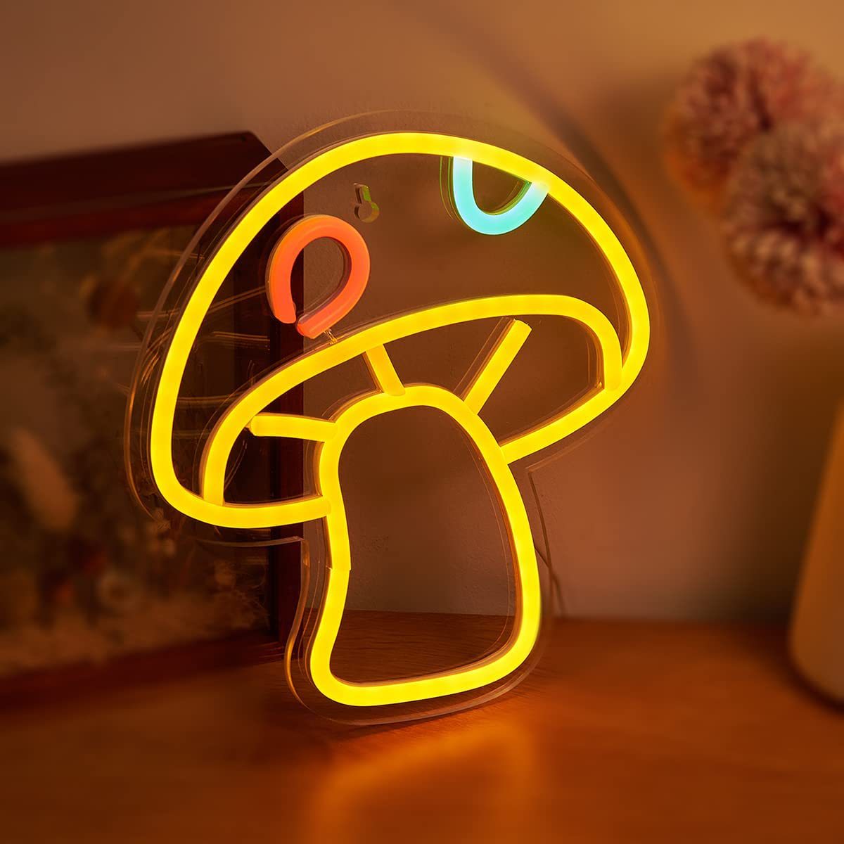Mushroom Shape Room Decoration Lamp - Indoor Creative Night Light