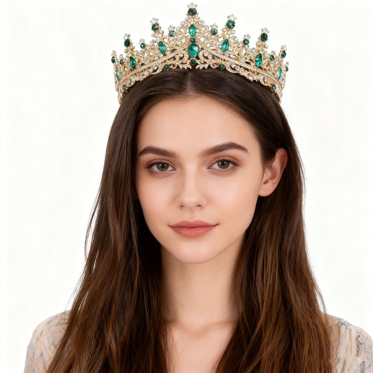 Bridal Crown Headband - Multiple Colors