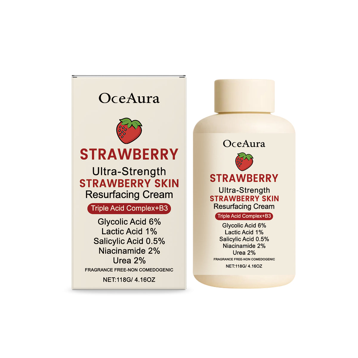 Strawberry Skin Moisturizing Cream 118g