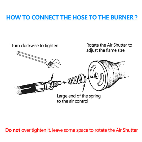 Outdoor Gas Burner Stove 200,000 BTU High Pressure Propane Cooker Kit