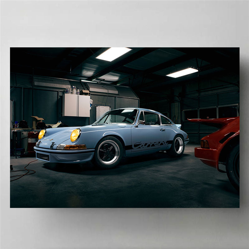 Sports Car Canvas Poster Wall Art Printing - Multiple Sizes