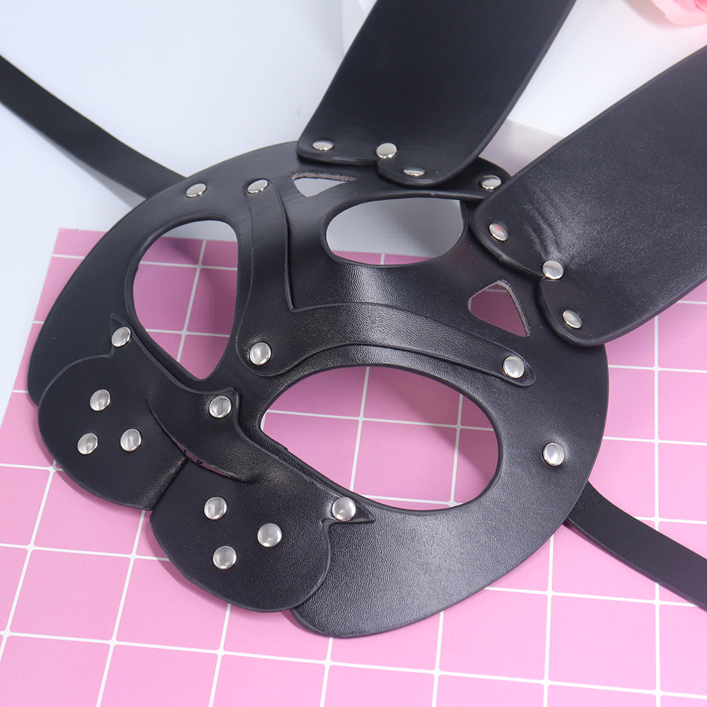 Adult Stage Performance Props Black Hollow Out Wearing Toys Flirting Fun