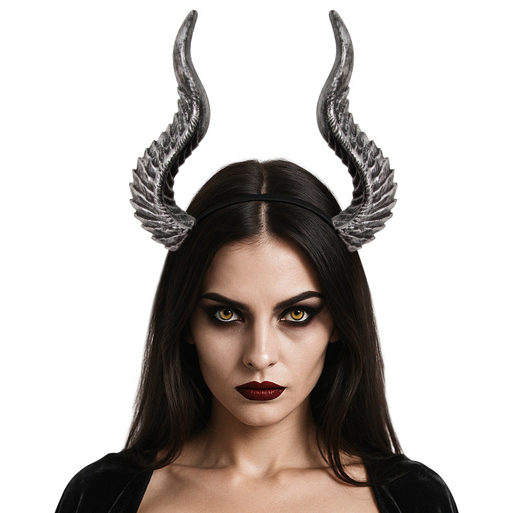 Devil Horn Headband Hair Accessory - Halloween Costume Prop