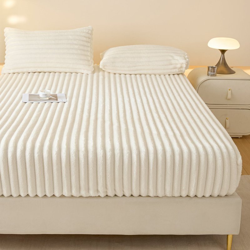 Fleece-Lined Bedspread Single Size Home Decor Comforter