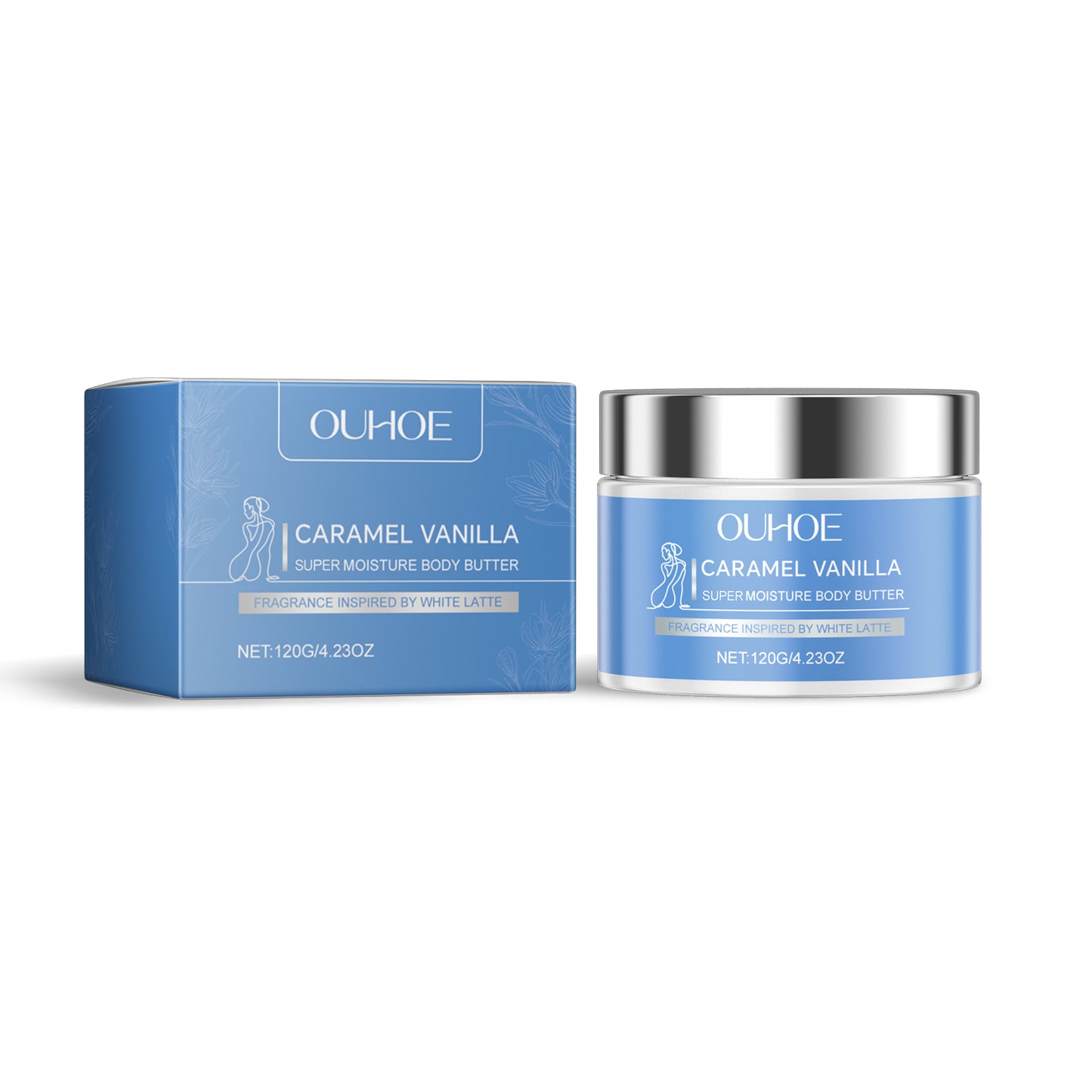 Caramel Vanilla Moisturizing Body Lotion - Nourishing Hydration for Dry Skin