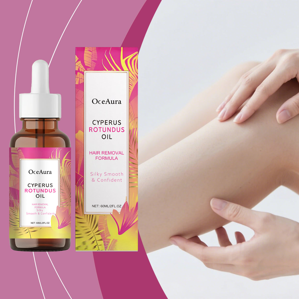 Hair Removal Soothing Oil - 60ml Post-Hair Care