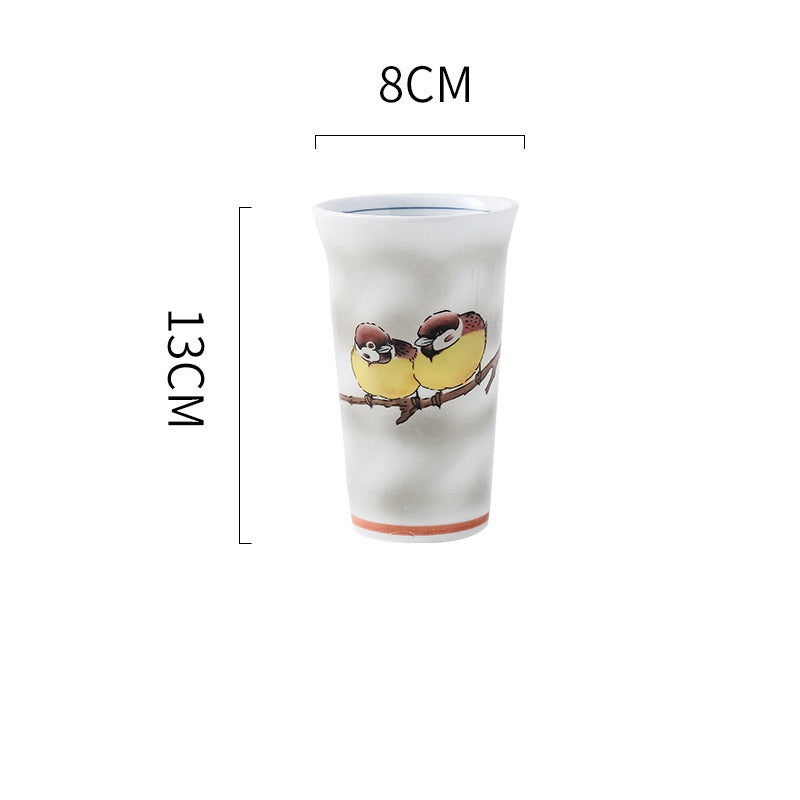 Heat-Resistant Ceramic Tea Cup for Hot Beverages - Household Kitchenware
