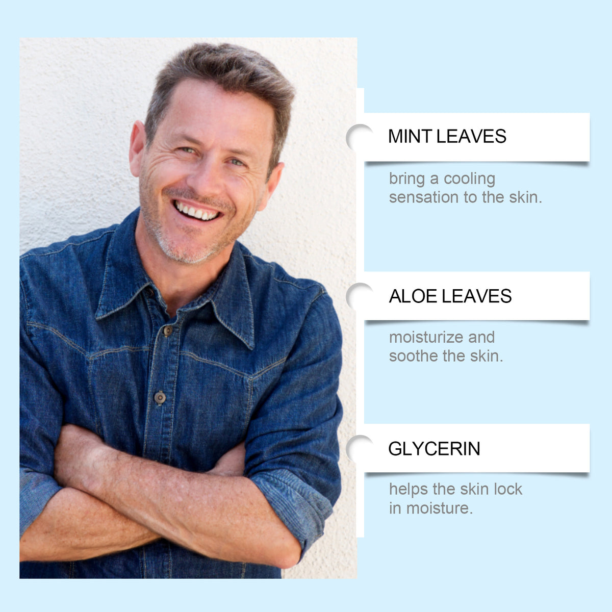 Men's Neck Cream - Soothing Nourishing Body Care for All Skin Types
