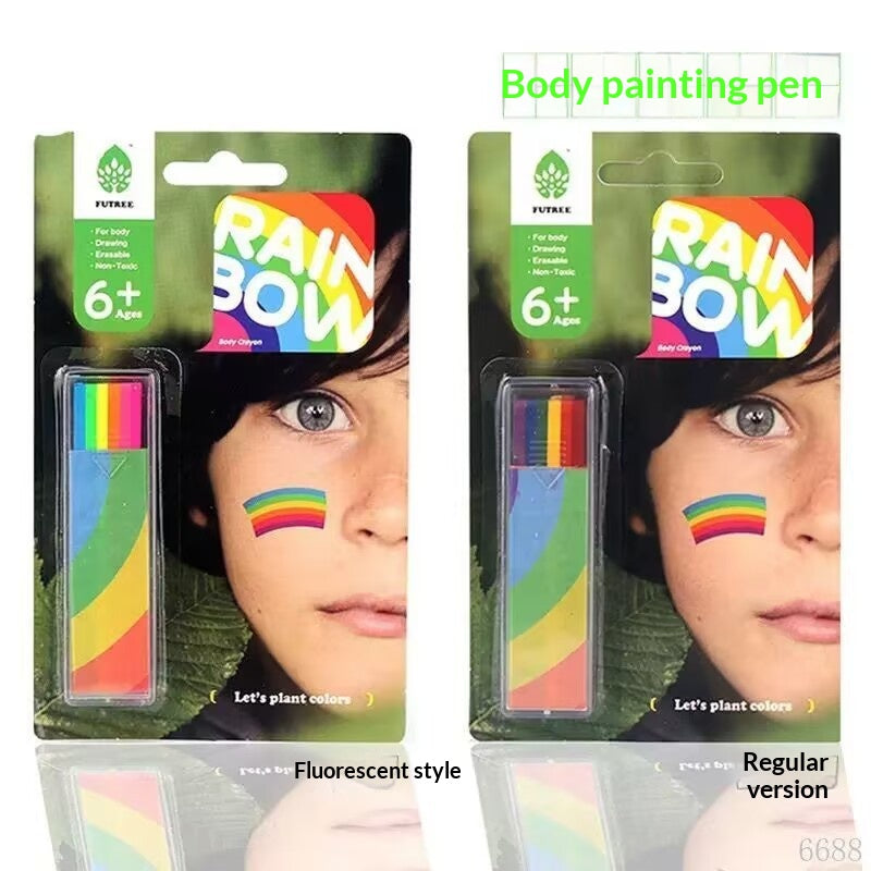 Children's Face Painting Pen Fluorescent Color Safe Art Tool