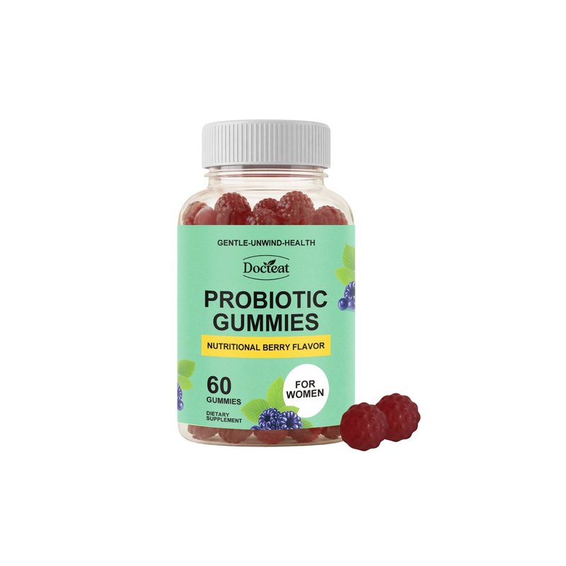 Immune Support Gummies with Vitamin C, Probiotics & Zinc - 60 Count