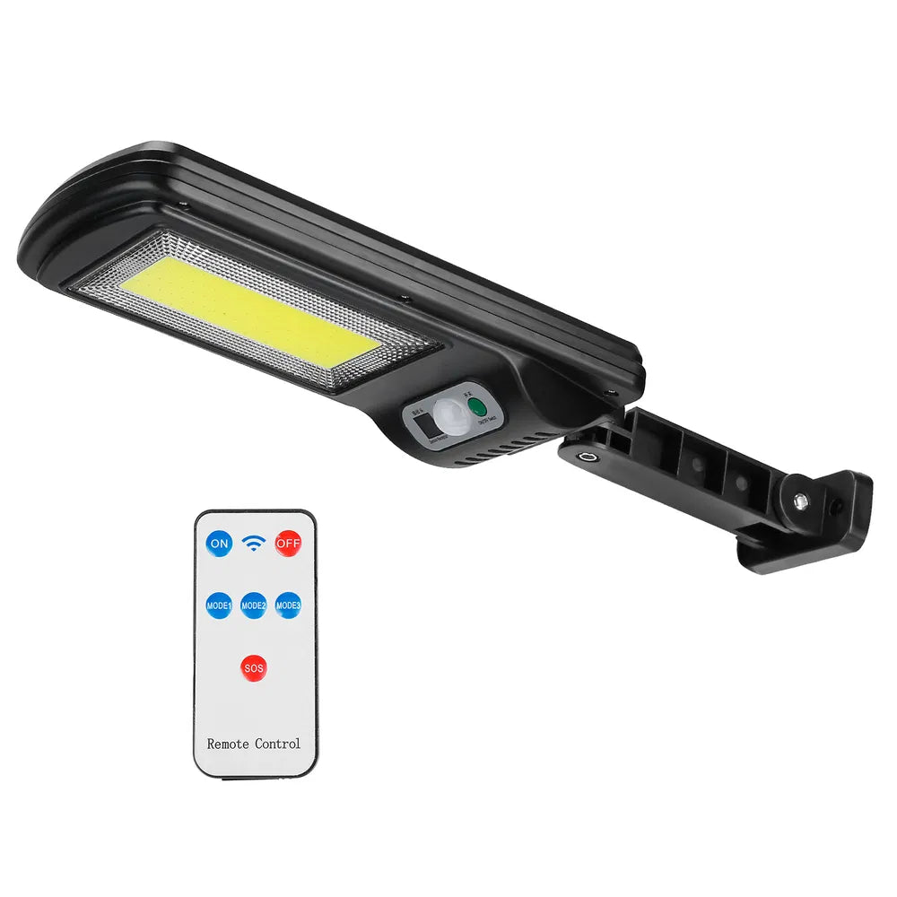 Solar Powered Outdoor Wall Lights with Motion Sensor and 3 Lighting Modes