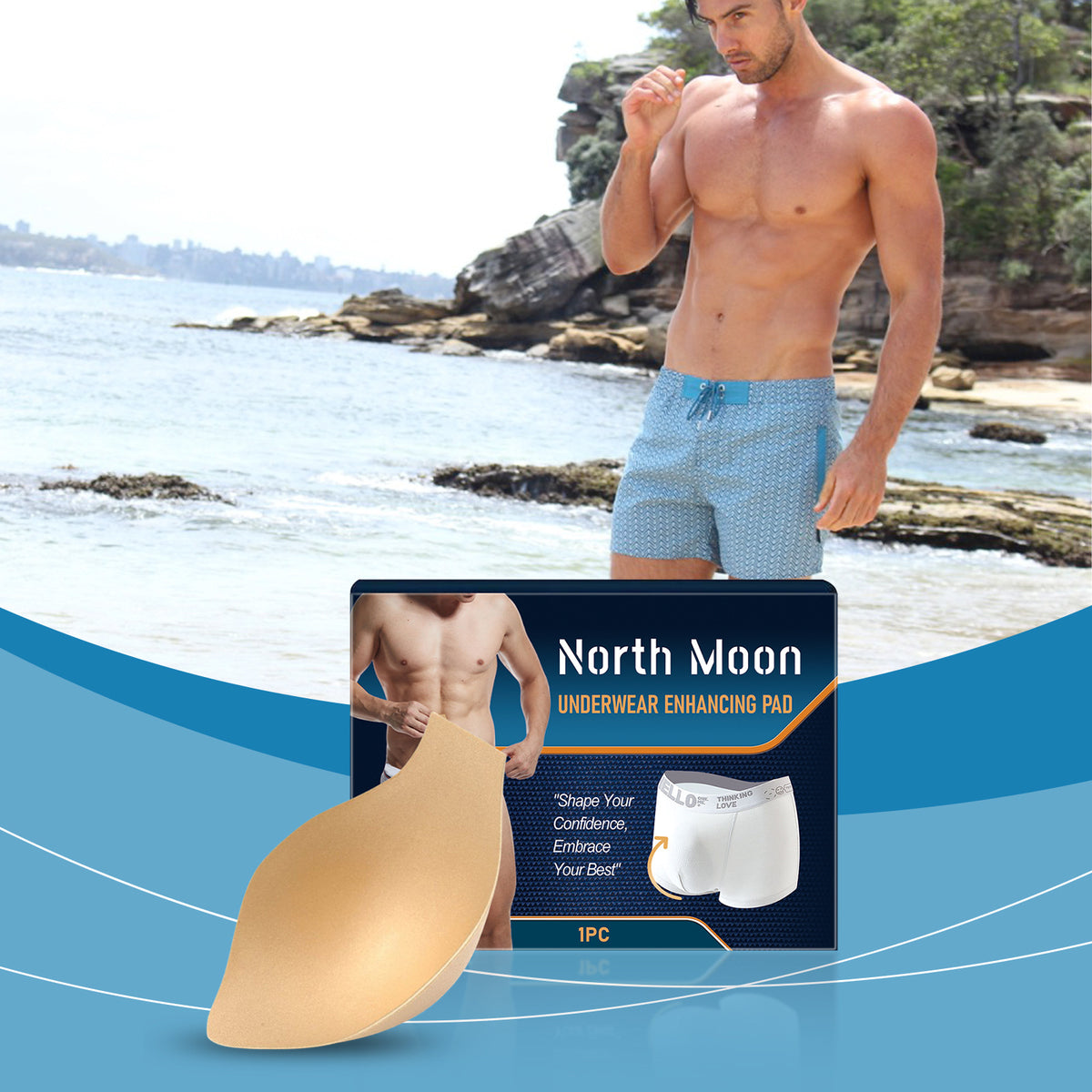 Men's Body Nursing Pad Breathable Anti-wear