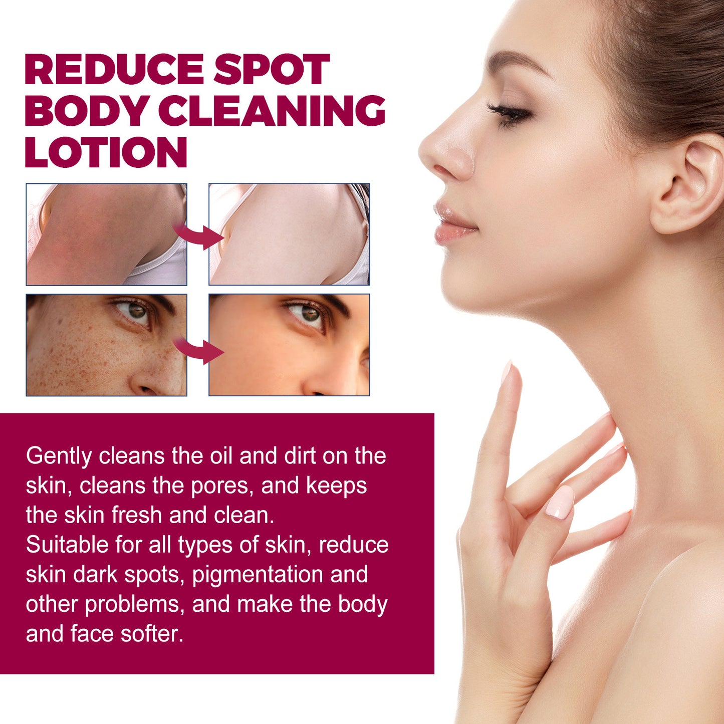 Amino Acid Facial Cleanser - Hydrating & Pore Cleansing Face Wash