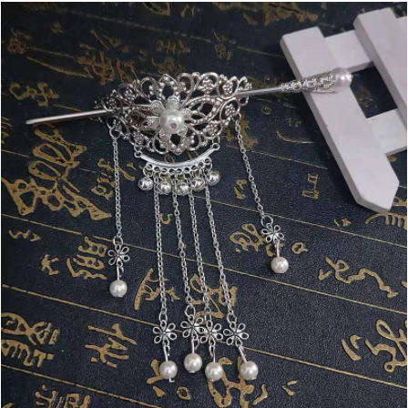 Tassel Hairpin Clip Costume Accessory