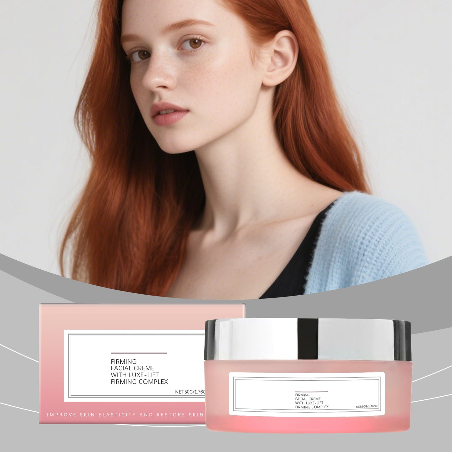 Hydrating Face and Neck Moisturizing Cream - Daily Smoothing Care